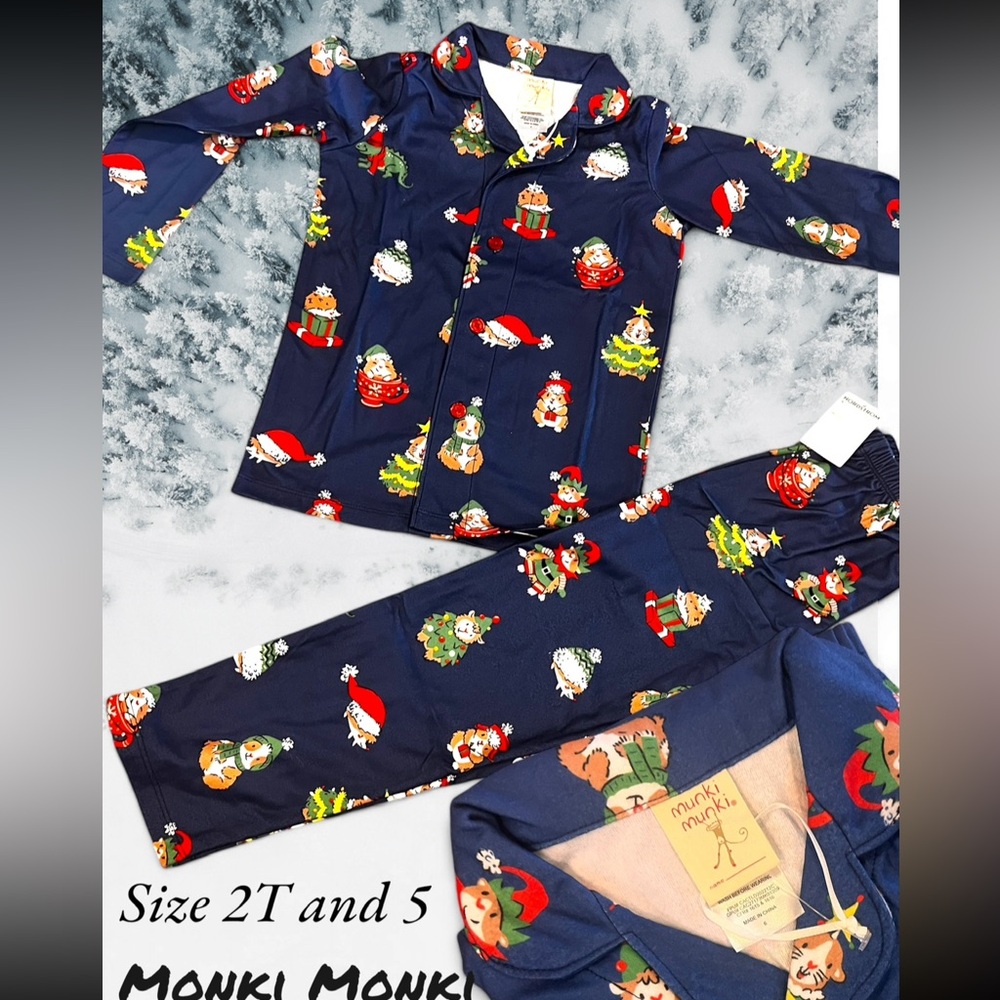 Hamster Christmas pajamas